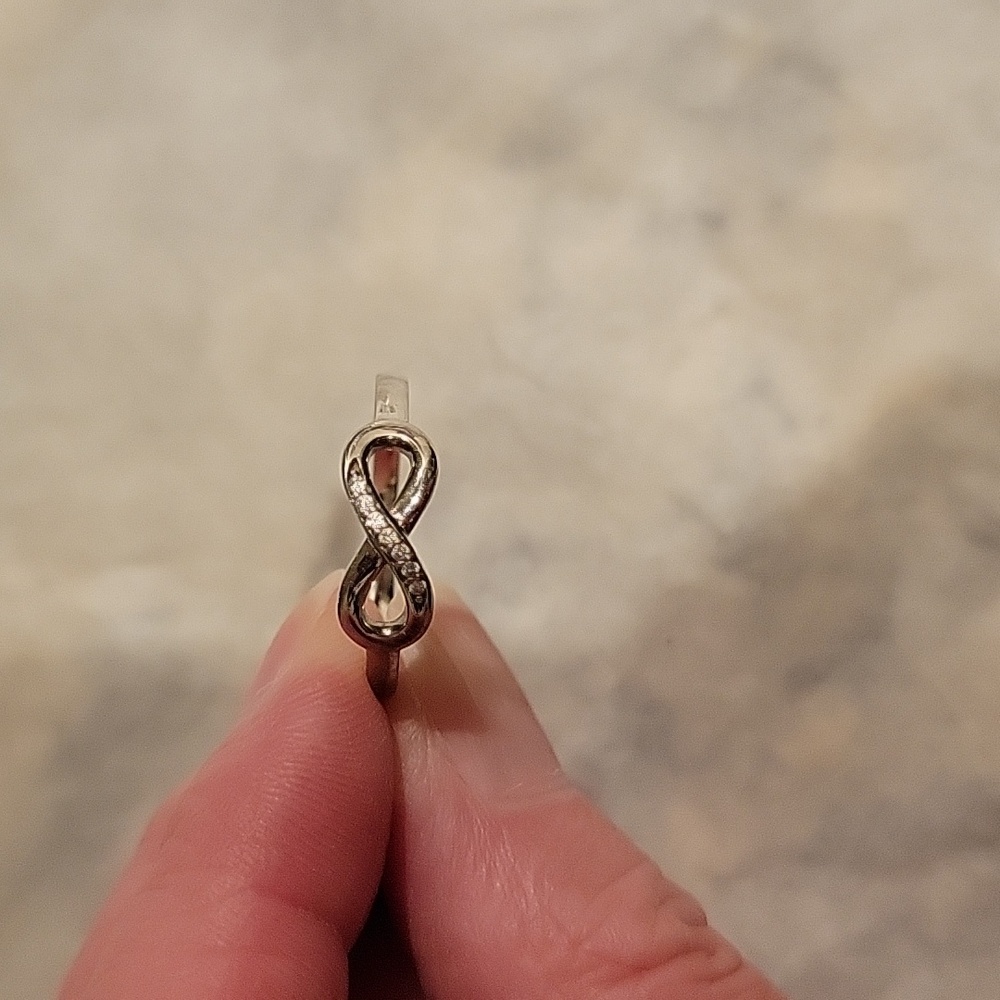 Silver Infinity Ring